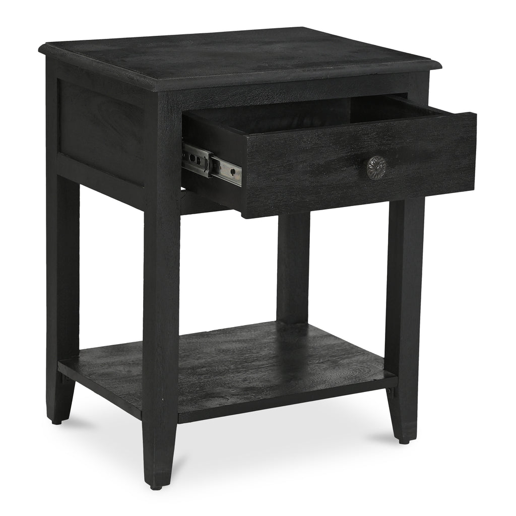 Corrine Nightstand Antique Black - 1630Living