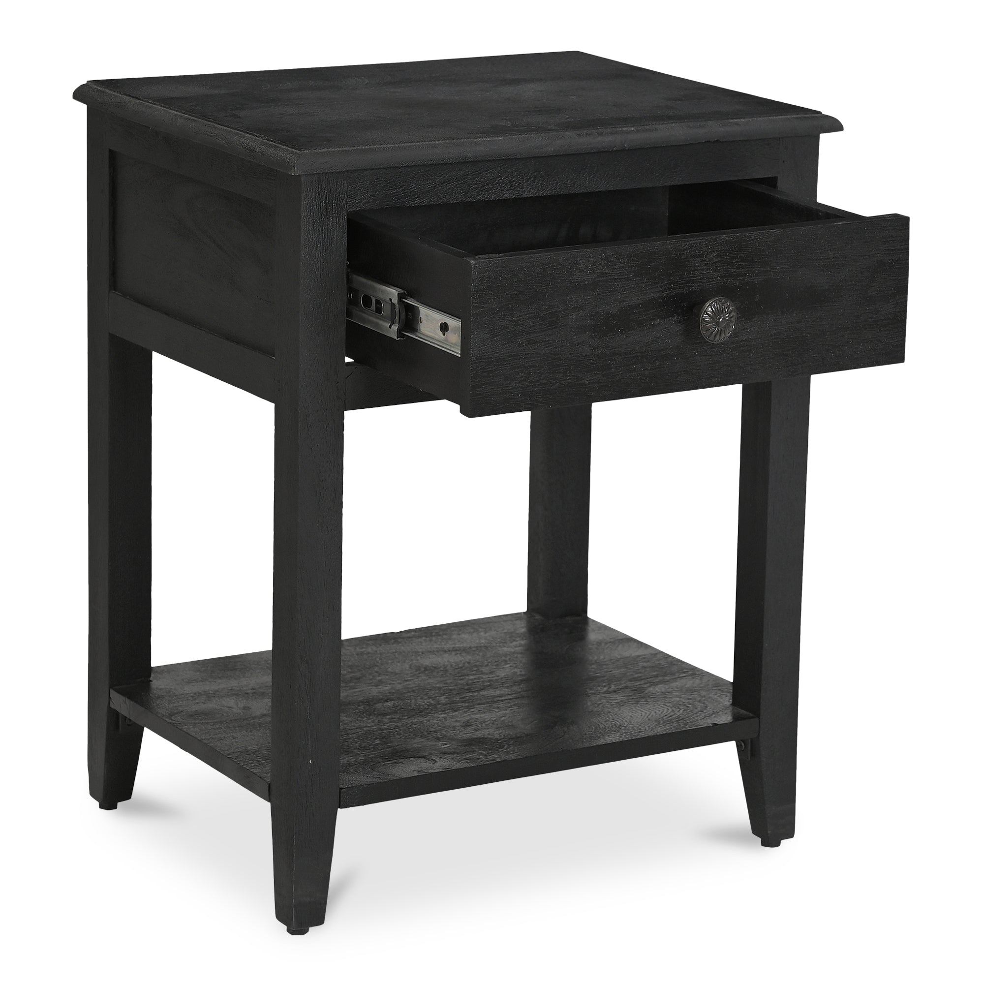 Corrine Nightstand Antique Black - 1630Living