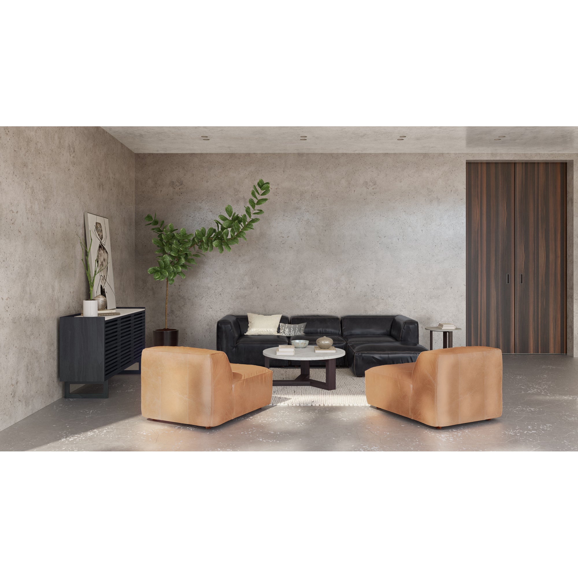 Jinxx Coffee Table Charcoal Grey - 1630Living