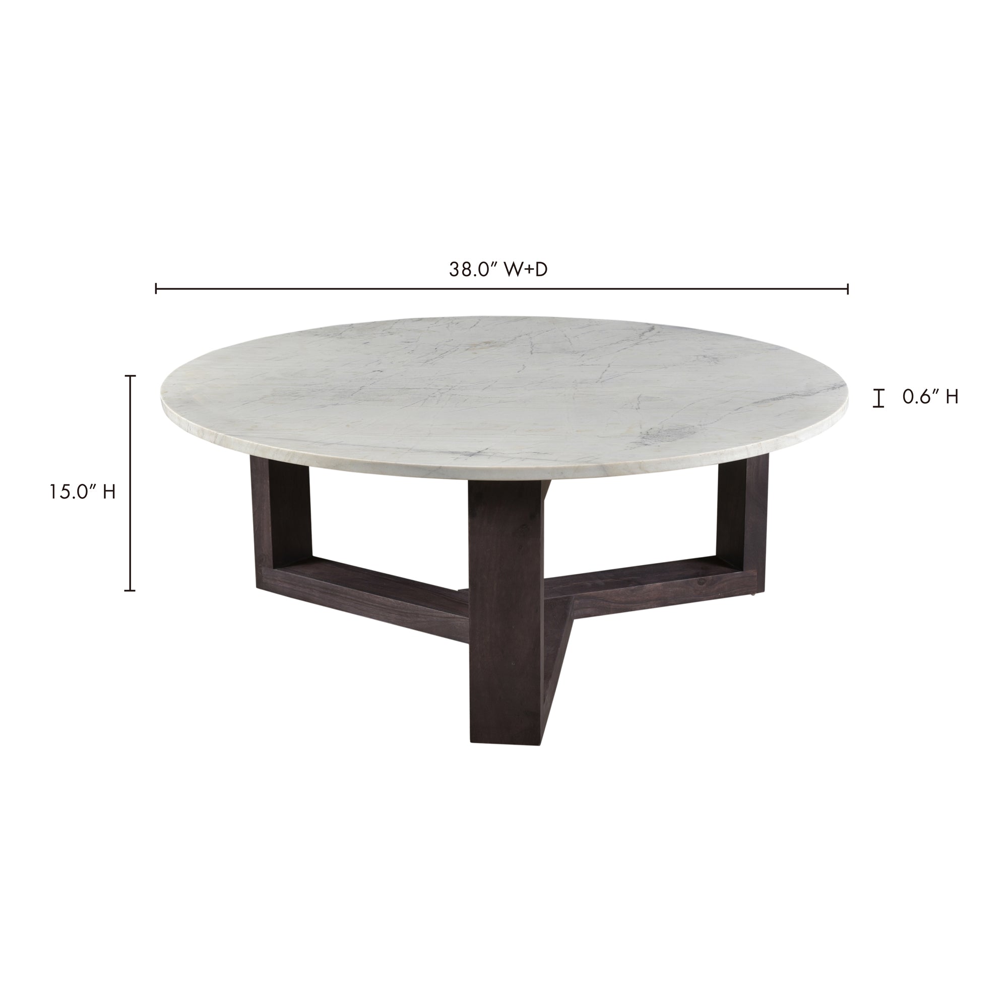 Jinxx Coffee Table Charcoal Grey - 1630Living