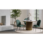 Tower Dining Table White Marble - 1630Living
