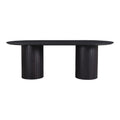 Povera Dining Table Black - 1630Living