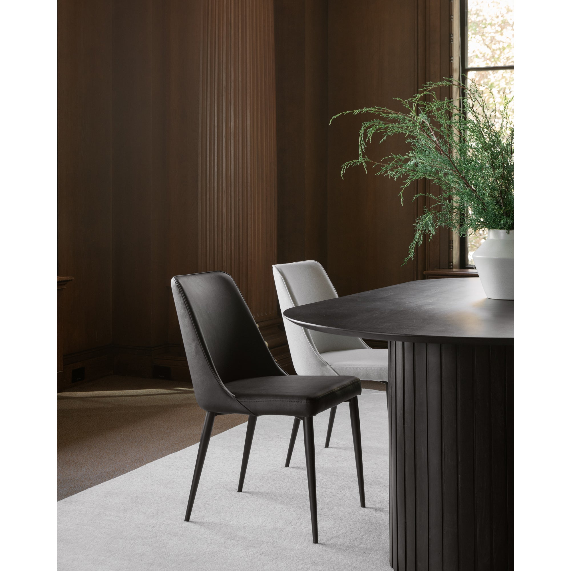 Povera Dining Table Black - 1630Living