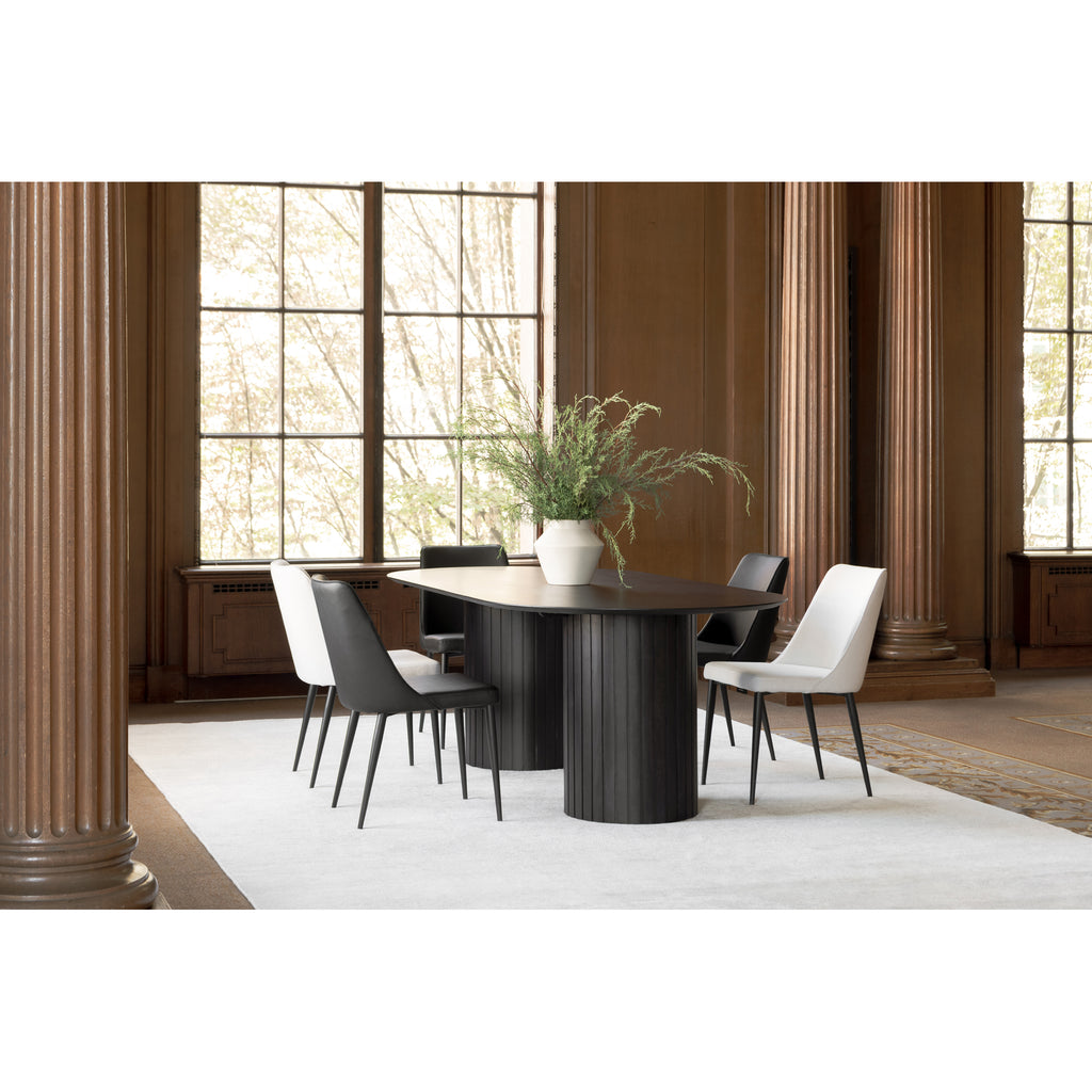 Povera Dining Table Black - 1630Living