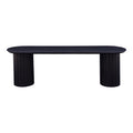 Povera Dining Bench Black - 1630Living