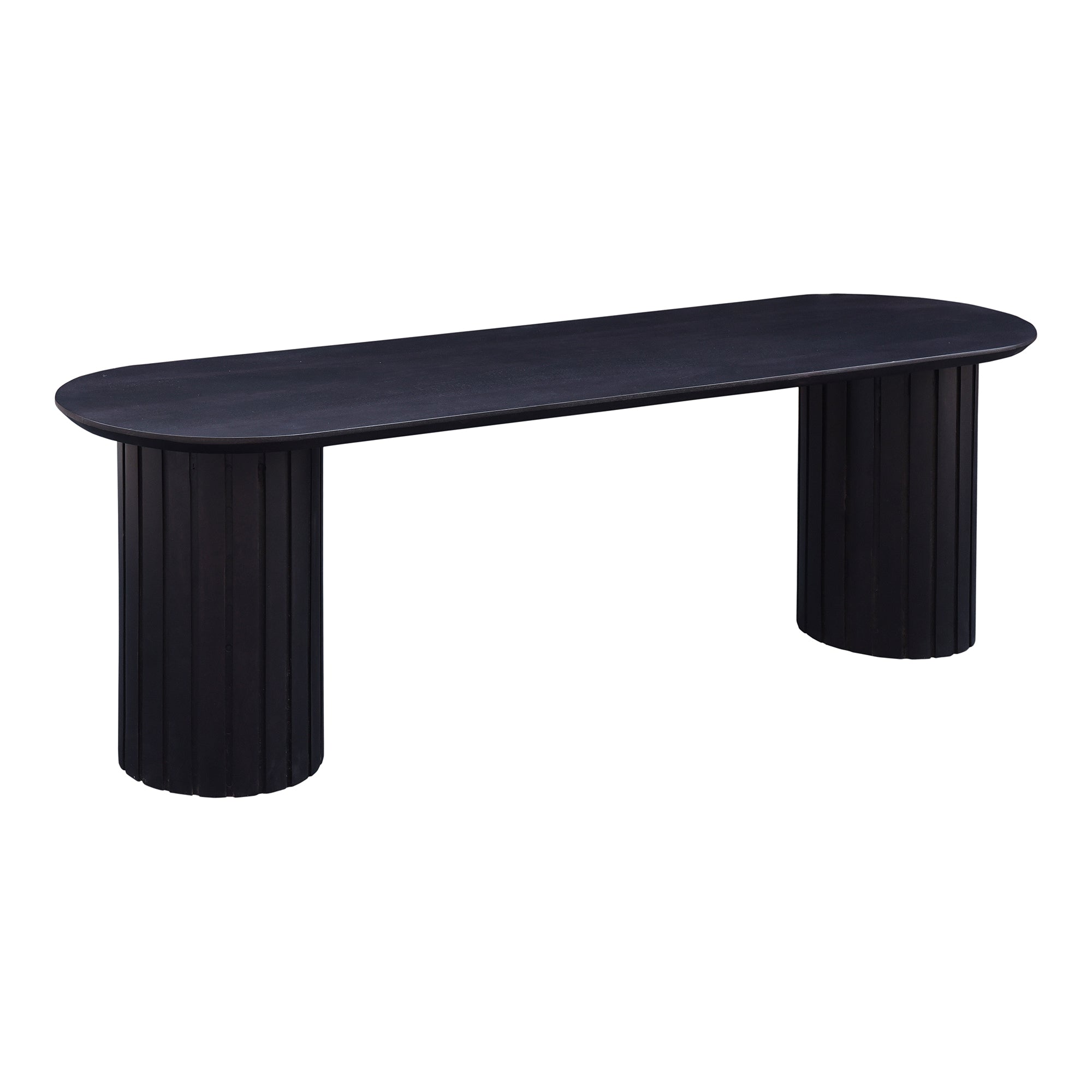 Povera Dining Bench Black - 1630Living
