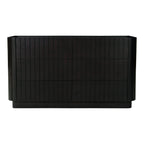 Povera 6 Drawer Dresser Black - 1630Living