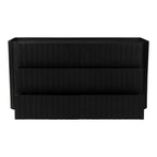 Povera 6 Drawer Dresser Black - 1630Living