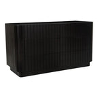 Povera 6 Drawer Dresser Black - 1630Living