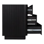 Povera 6 Drawer Dresser Black - 1630Living