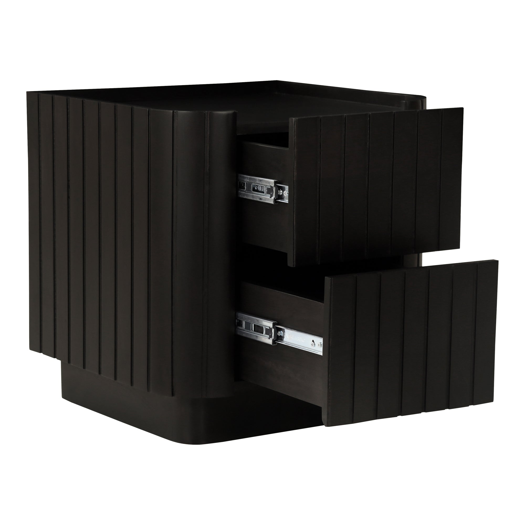 Povera Nightstand Black - 1630Living