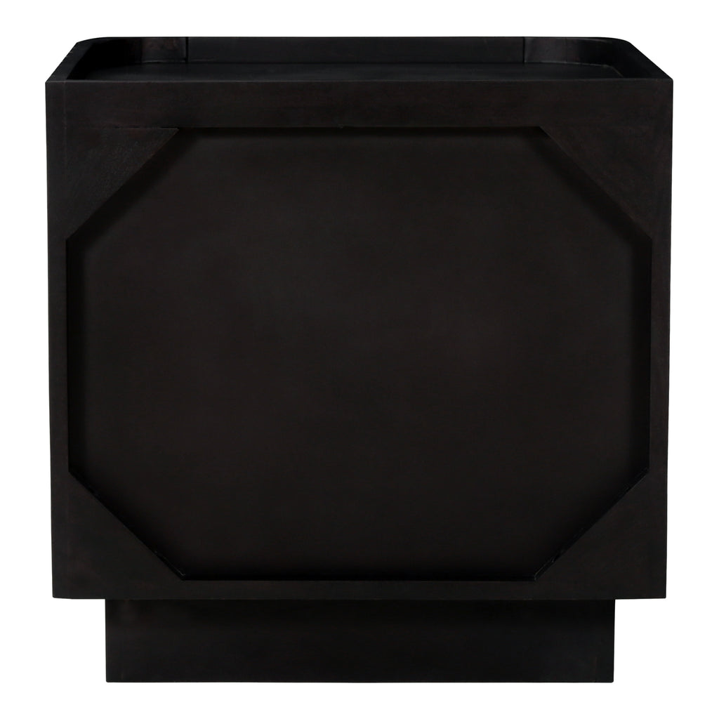 Povera Nightstand Black - 1630Living