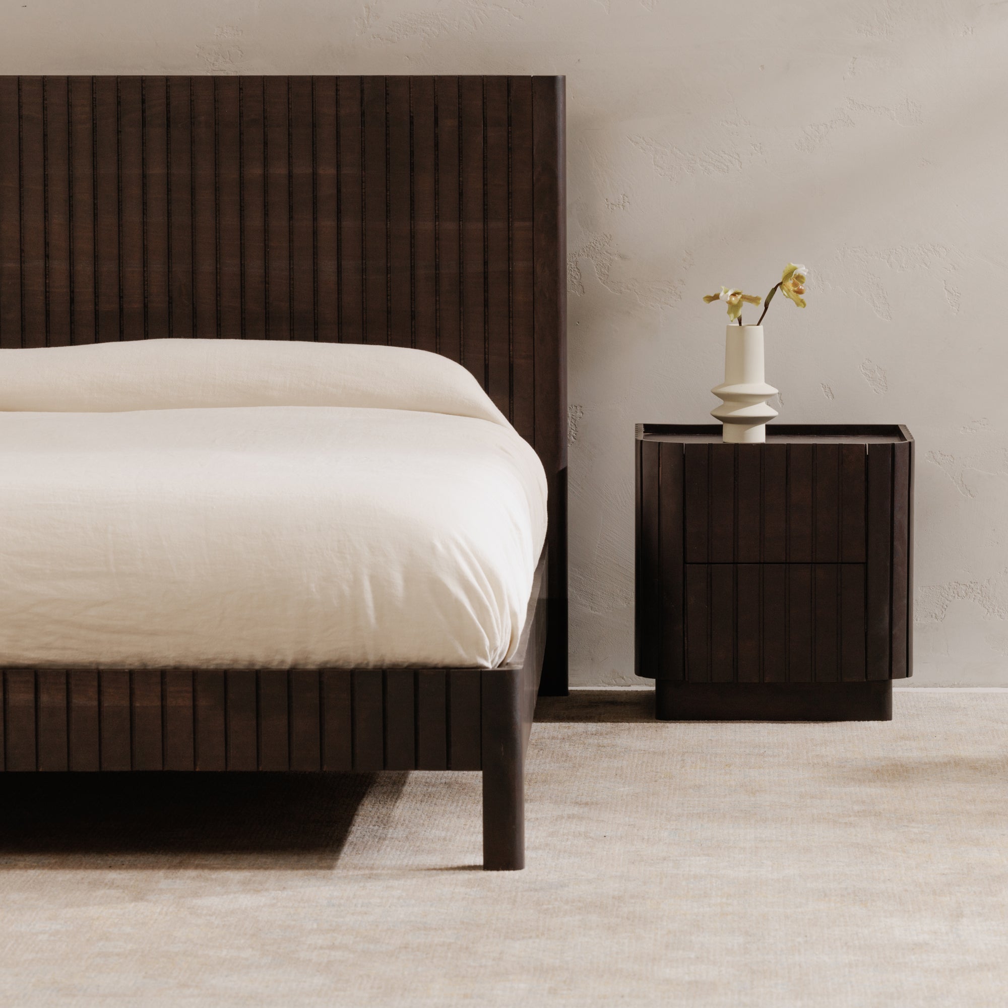 Povera Nightstand Black - 1630Living