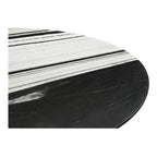 Celia Oval Dining Table Panda Marble - 1630Living