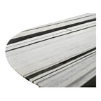 Celia Oval Dining Table Panda Marble - 1630Living