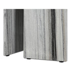 Celia Oval Dining Table Panda Marble - 1630Living
