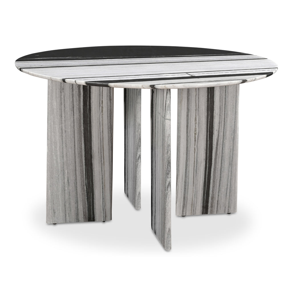 Celia Round Dining Table Panda Marble - 1630Living