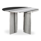Celia Round Dining Table Panda Marble - 1630Living