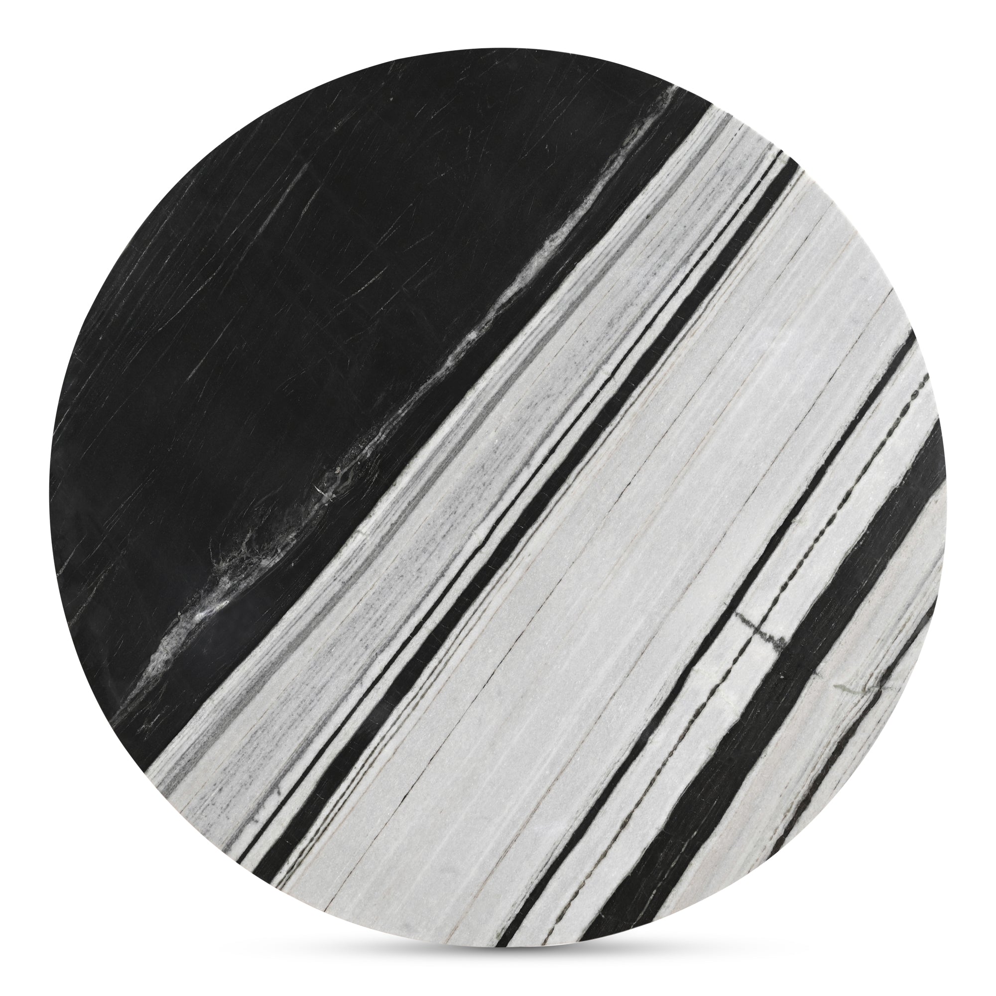 Celia Round Dining Table Panda Marble - 1630Living