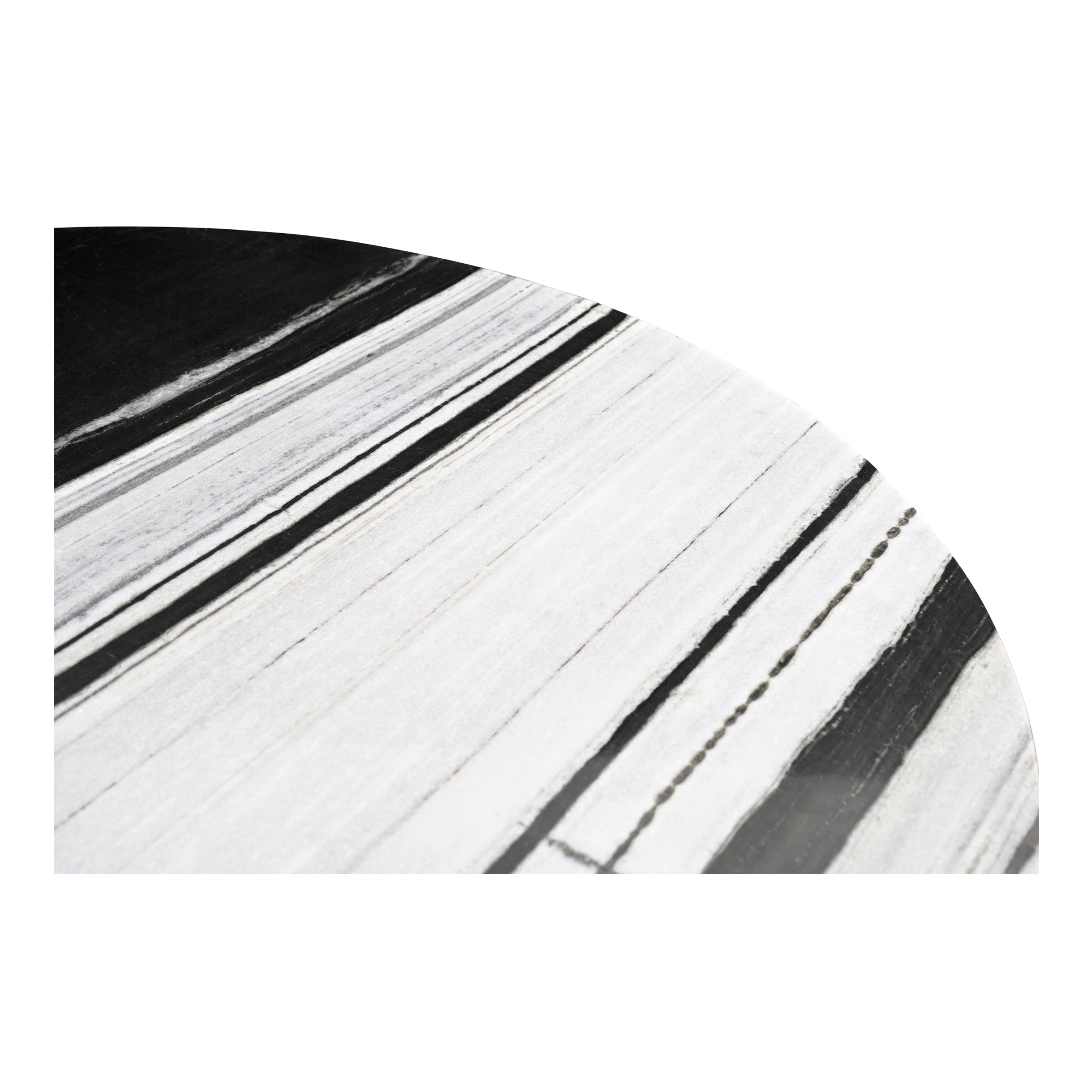 Celia Round Dining Table Panda Marble - 1630Living