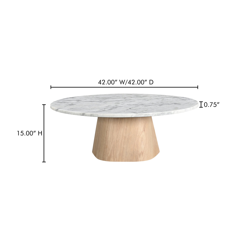 Evelyn Coffee Table Ashen Grey Matrix - 1630Living