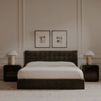Rory Nightstand Dark Brown - 1630Living