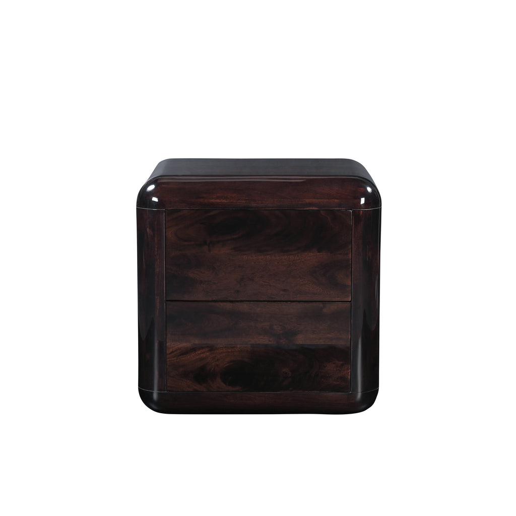 Rory Nightstand Dark Brown - 1630Living