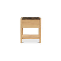 Elio Nightstand Dark Emperador Marble - 1630Living
