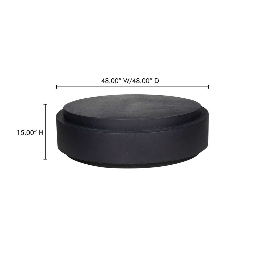 Cosmo Outdoor Coffee Table Black - 1630Living