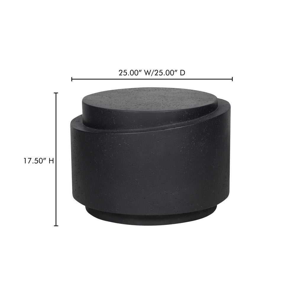 Cosmo Outdoor Accent Table Black - 1630Living
