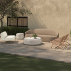 Cosmo Outdoor Accent Table Off White - 1630Living