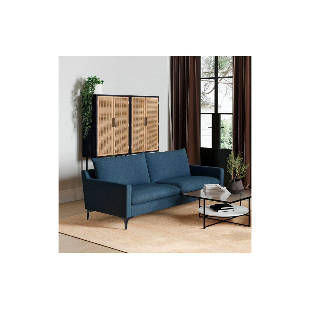 Paris Sofa Blue - 1630Living