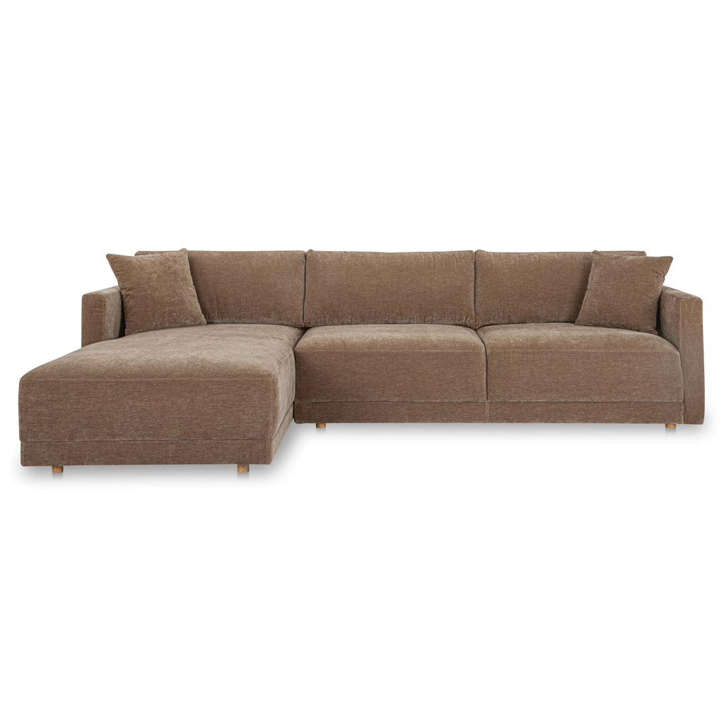 Bryn Sectional Camel Left - 1630Living