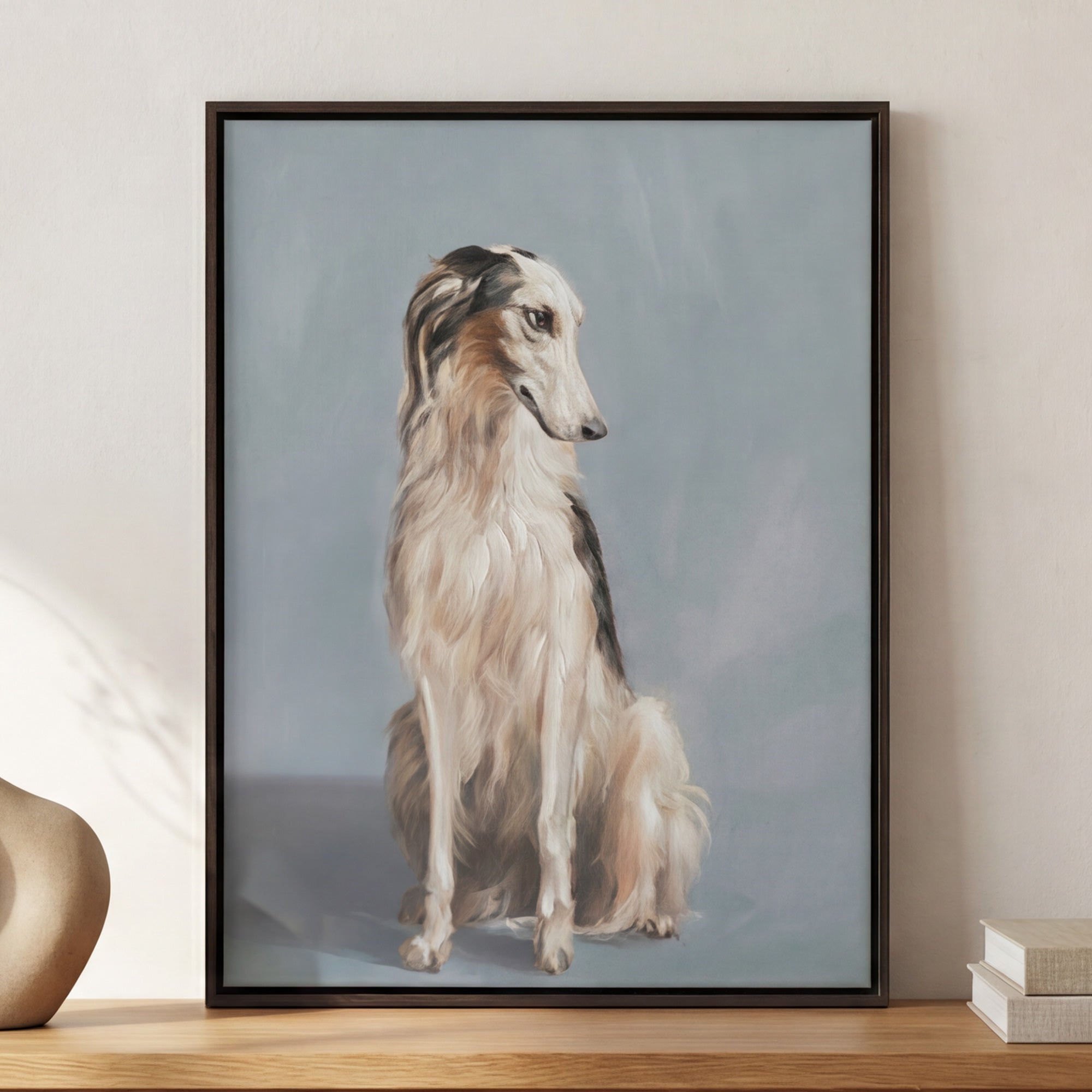 Blue Framed Painting - 1630Living