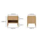 Billy Nightstand Natural - 1630Living