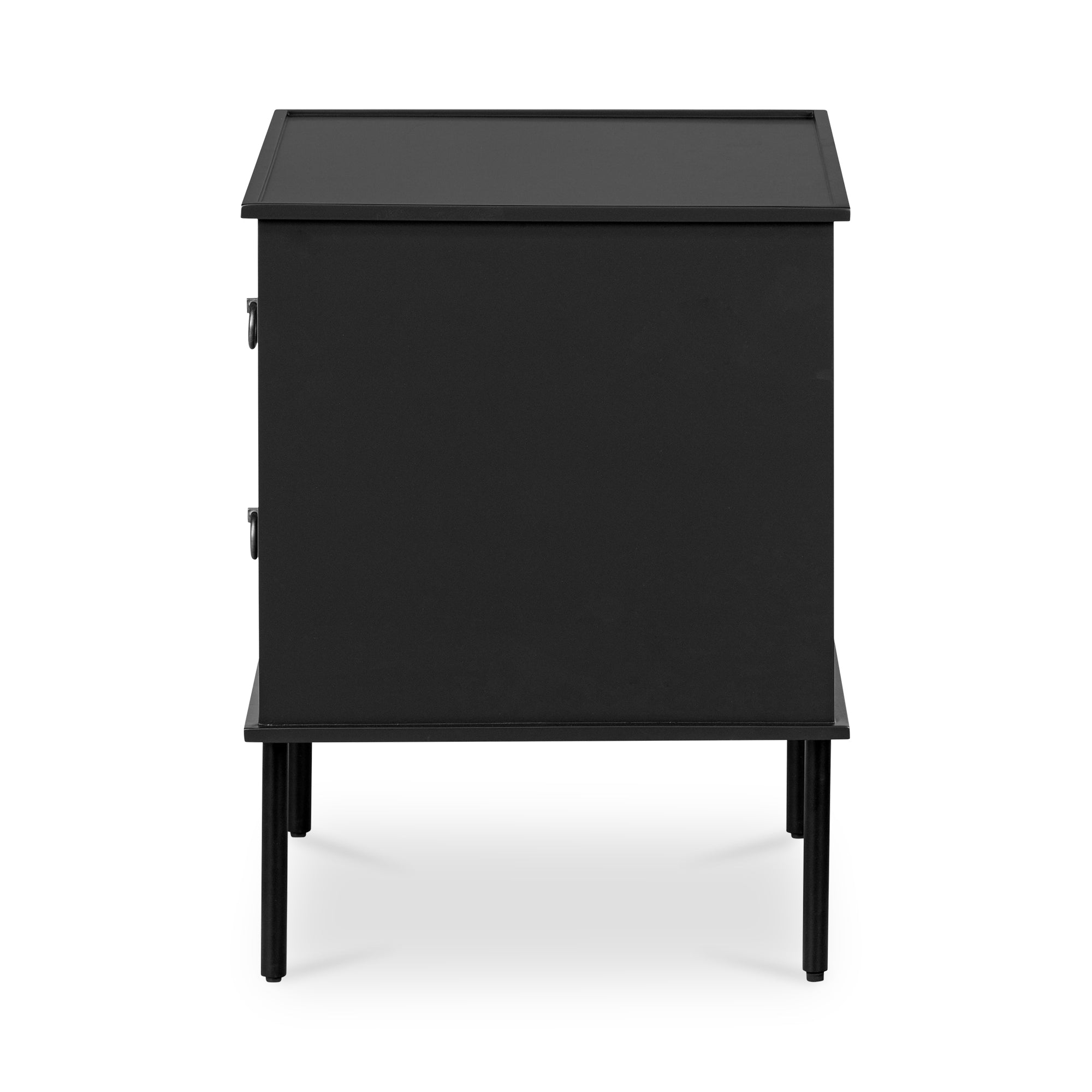 Reagan Nightstand Black - 1630Living