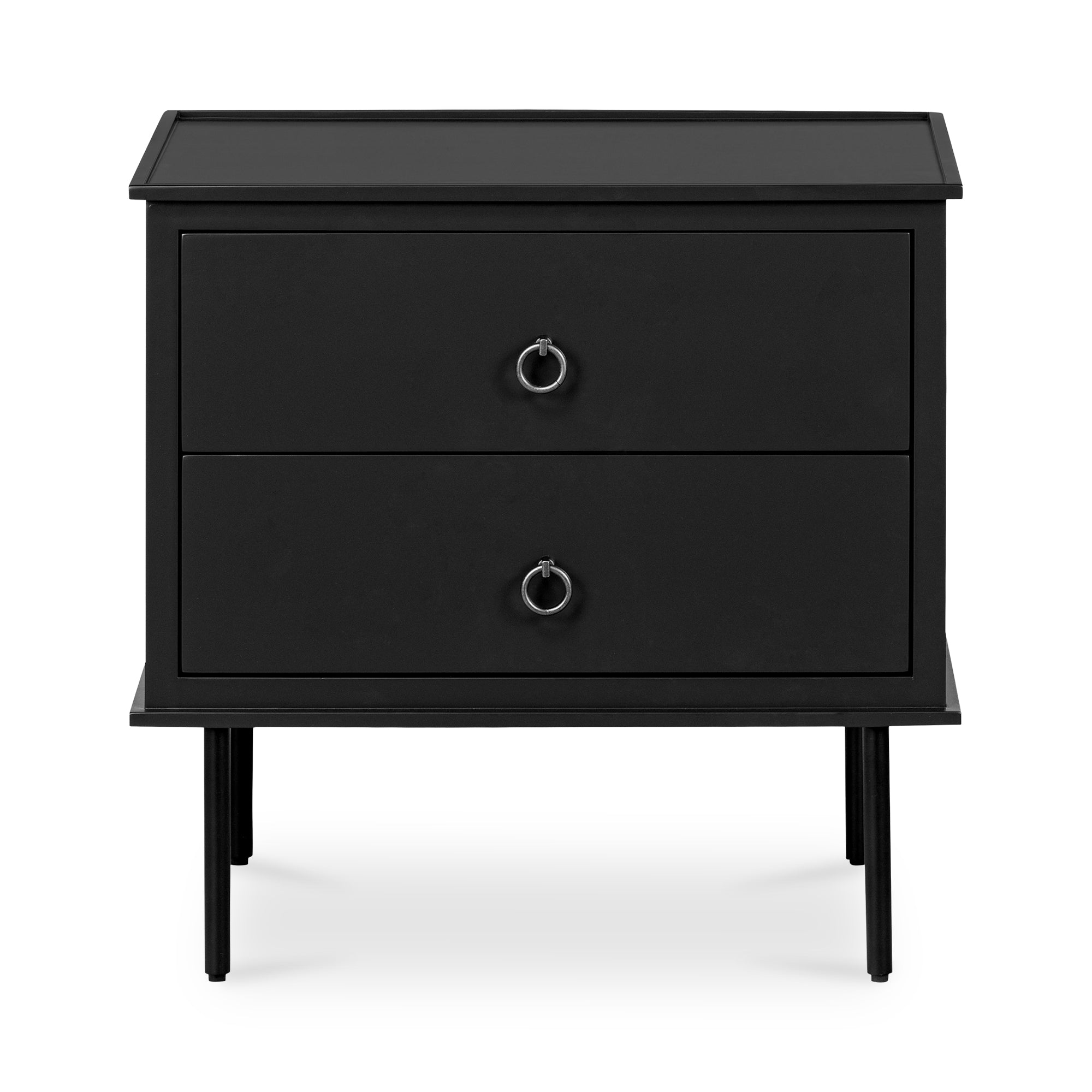 Reagan Nightstand Black - 1630Living