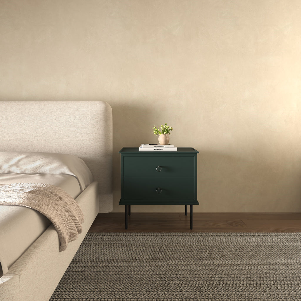 Reagan Nightstand Deep Green - 1630Living