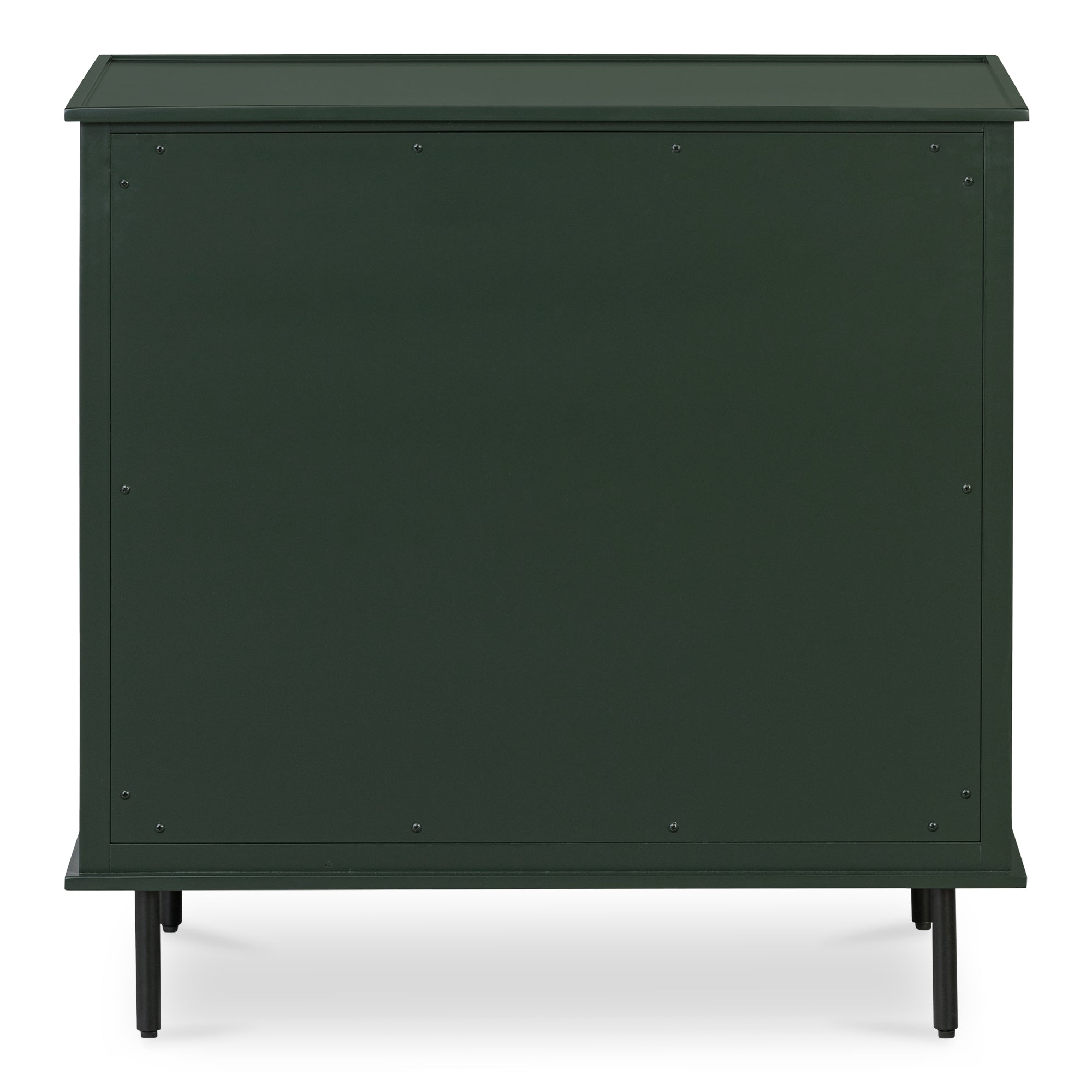 Reagan 3 Drawer Nightstand Deep Green - 1630Living