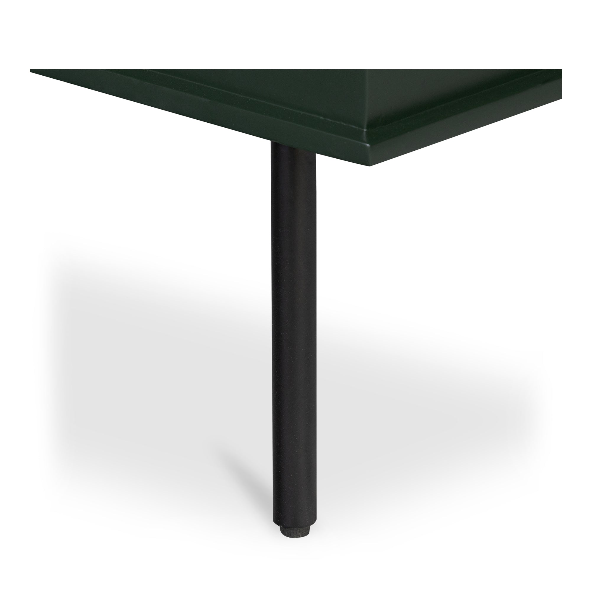 Reagan 3 Drawer Nightstand Deep Green - 1630Living