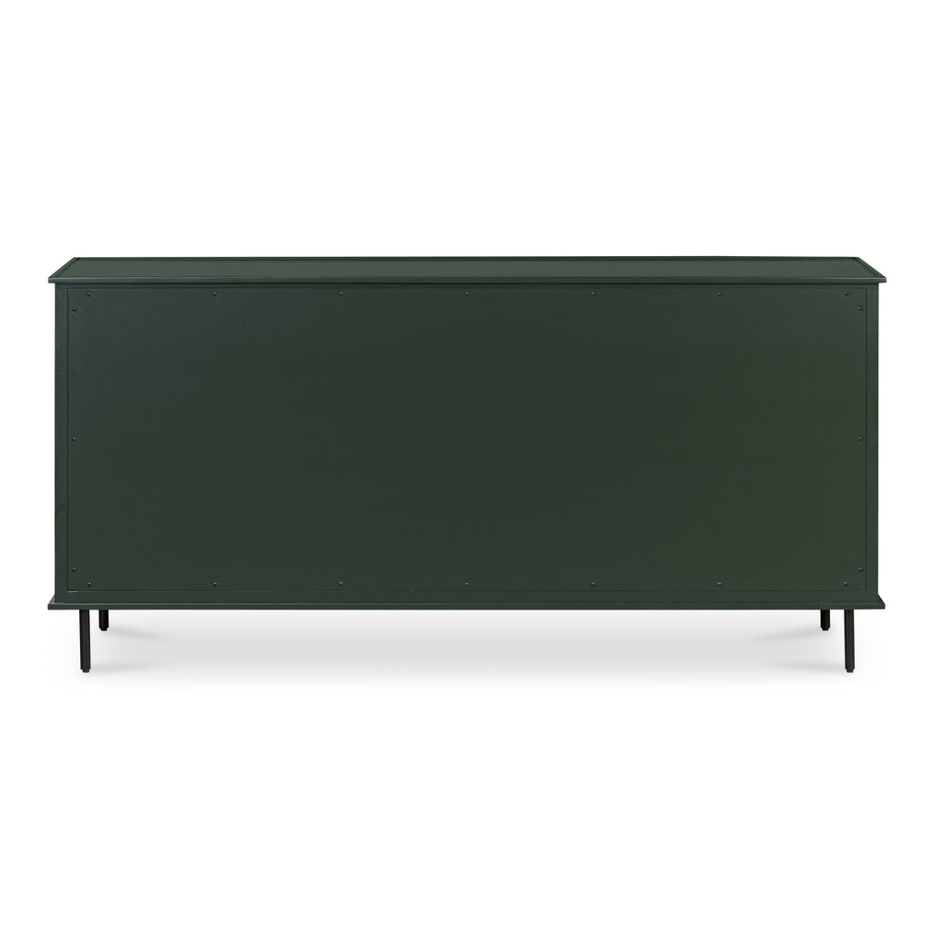 Reagan 6 Drawer Dresser Deep Green - 1630Living