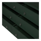 Reagan 6 Drawer Dresser Deep Green - 1630Living
