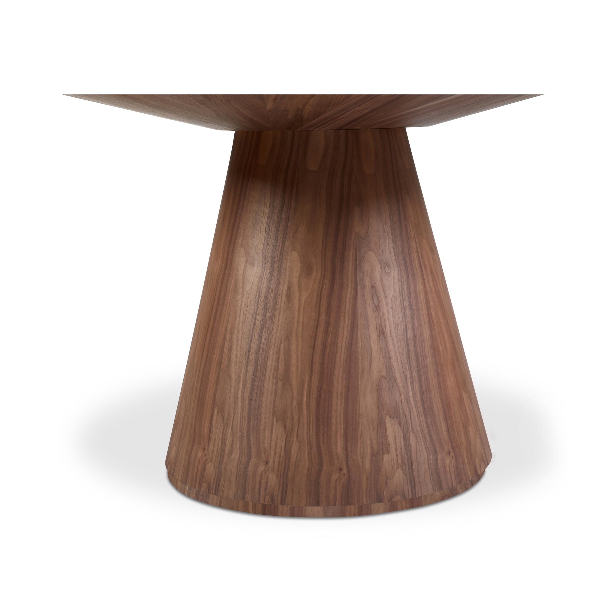 Otago Round 54In Dining Table Walnut Brown - 1630Living