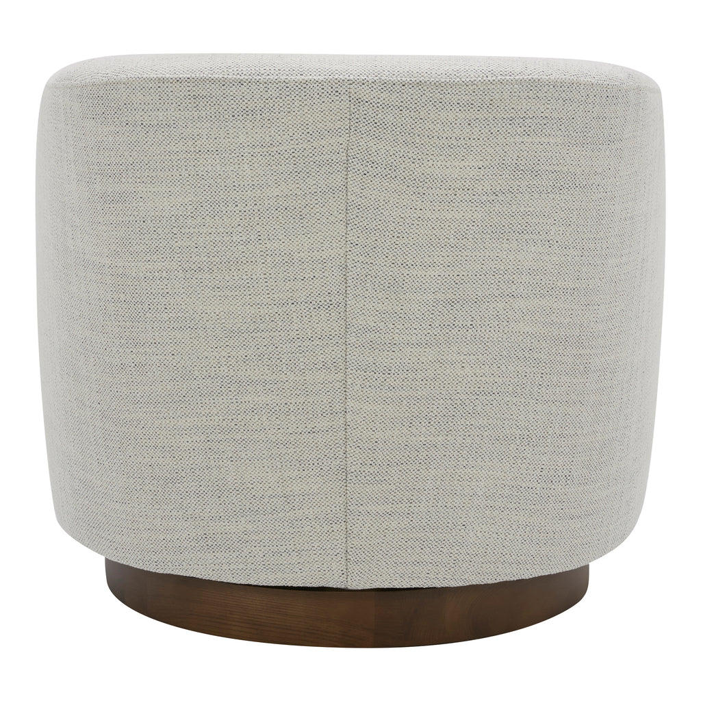 Oscy Swivel Chair Splashed White - 1630Living