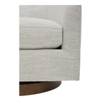Oscy Swivel Chair Splashed White - 1630Living