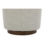 Oscy Swivel Chair Splashed White - 1630Living
