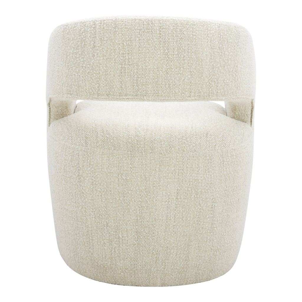 Barrow Rolling Dining Chair White Mist - 1630Living