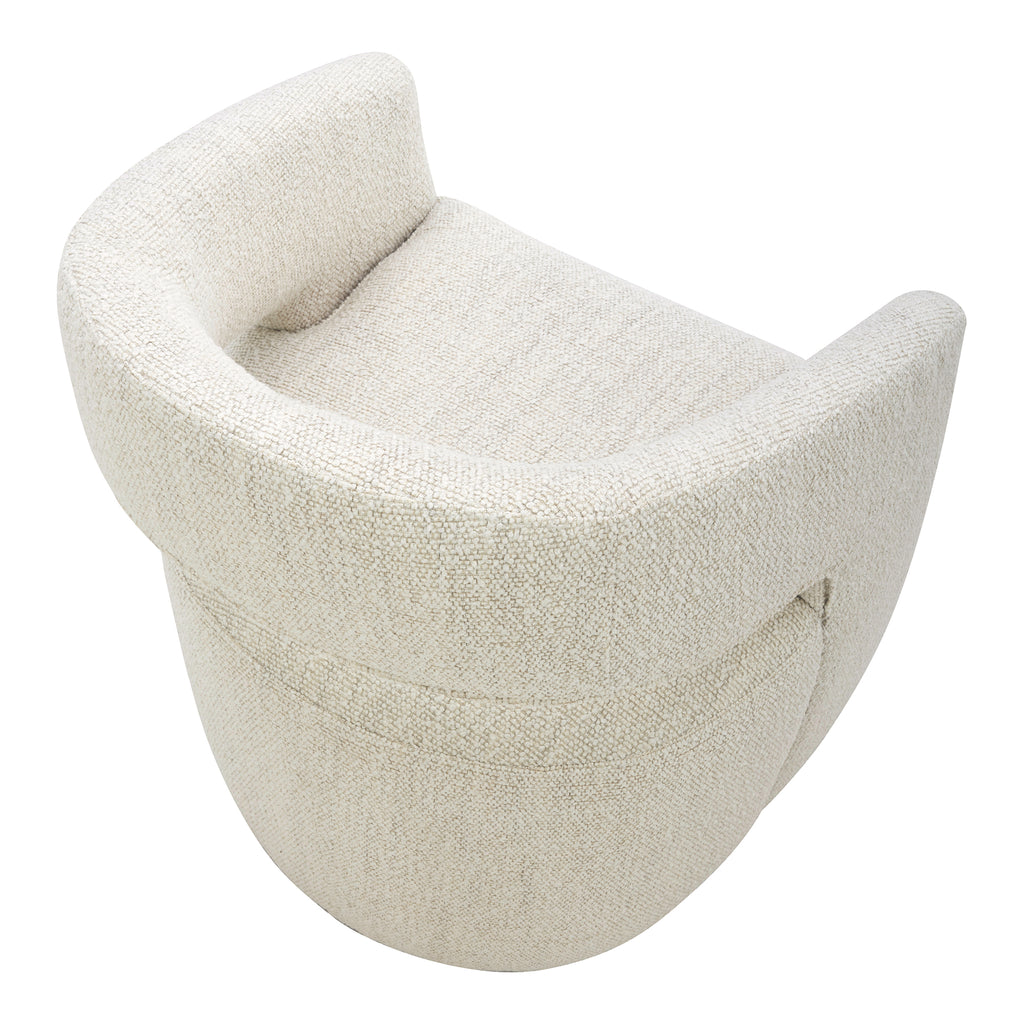 Barrow Rolling Dining Chair White Mist - 1630Living