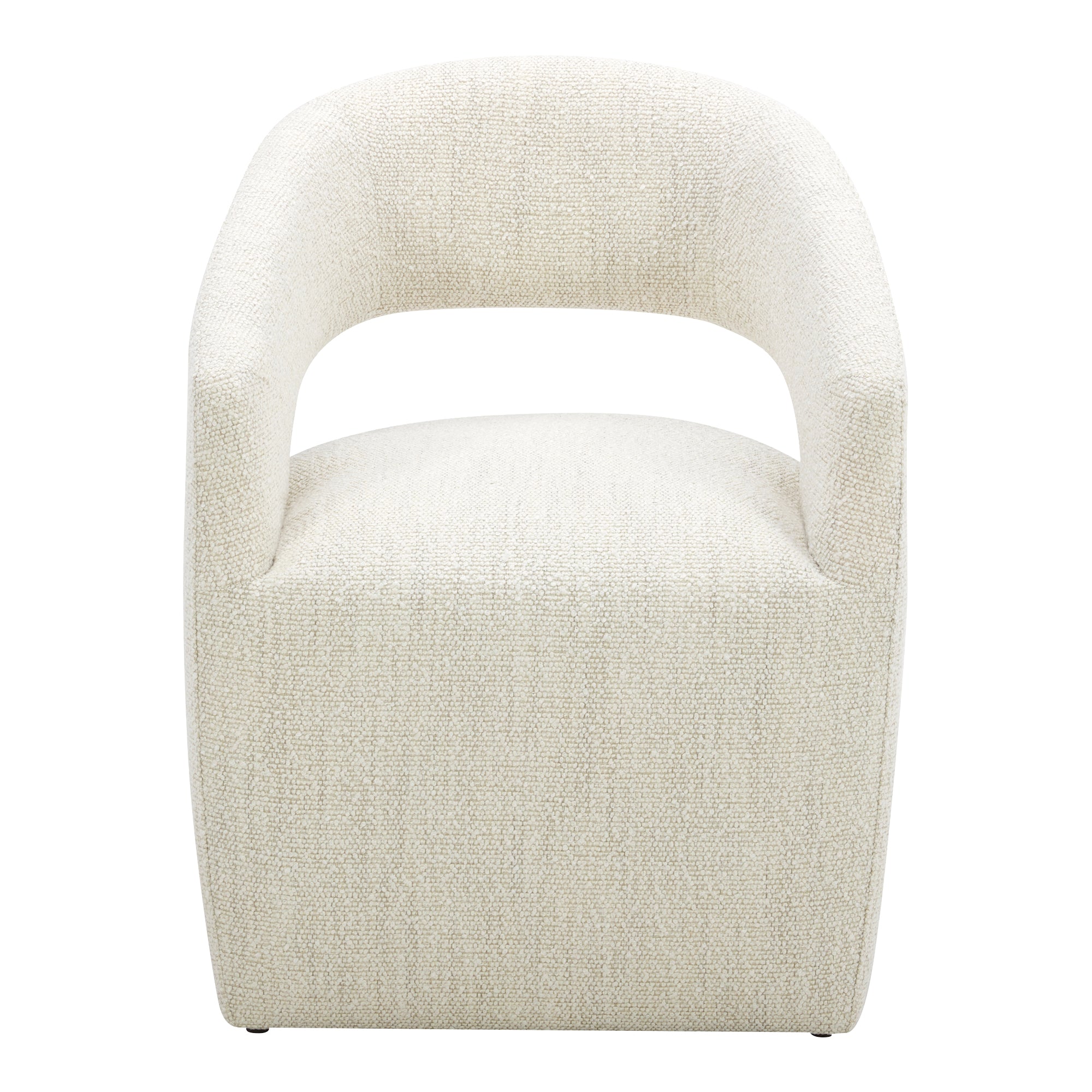 Barrow Rolling Dining Chair White Mist - 1630Living