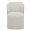 Larson Rolling Dining Chair Heather Grey - 1630Living